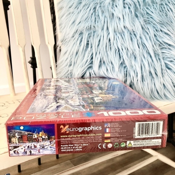 Puzzle, After School Fun, Skating, Hockey Puzzle, 1000 Pieces, New - Picture 3 of 6